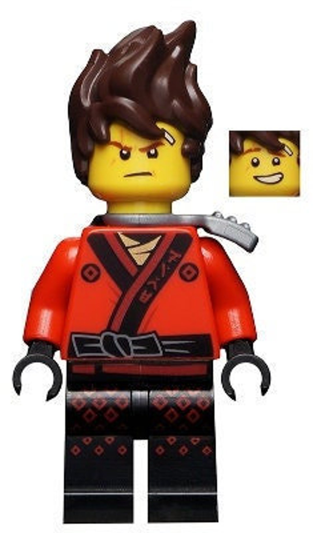 ik ben trots Landelijk kloon Lego MINIFIGURE Ninjago Kai the LEGO Ninjago Movie Hair - Etsy