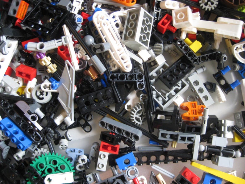1 lb de pièces Lego Technic & pièces en vrac LOT Etsy
