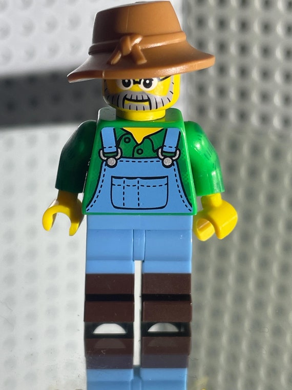 Buy Lego Minifigures Wise Old Man Farmer Online in India Etsy