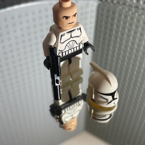 Lego Star Wars MINIFIGURE Clone Trooper Clone Wars /w Blaster image 5