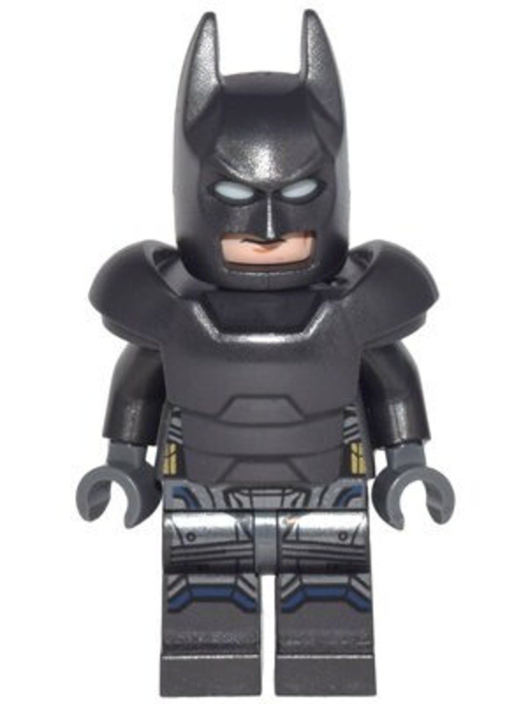 Lego Super Hero MINIFIGURE Batman Armored Without Cape Eyes - Etsy