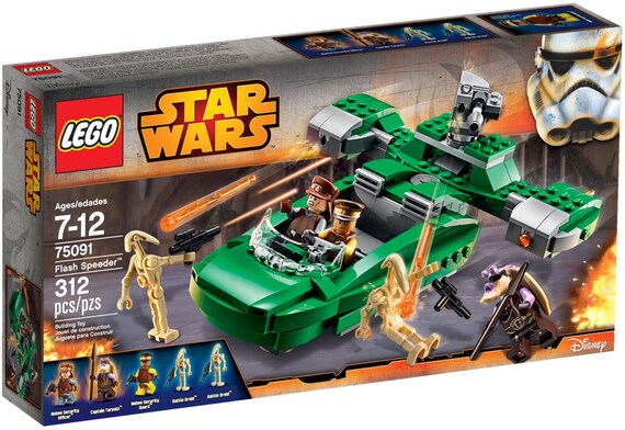 LEGO Star Wars - 75091 Flash Speeder With Captain Tarpals LEGO Star Wars - 75091 Flash Speeder With Captain Tarpals