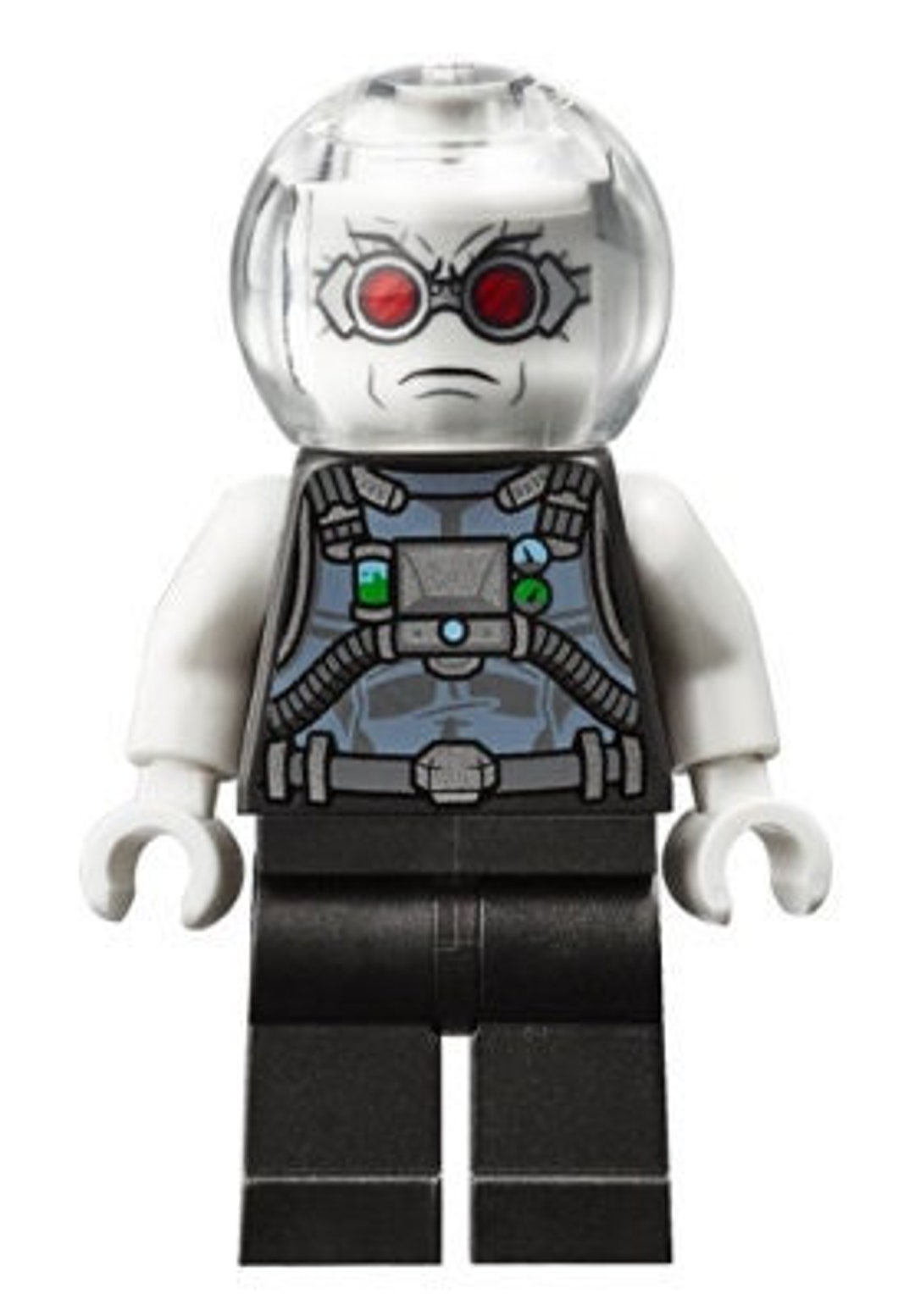 Lego MINIFIGURE Mr. Freeze, Pearl Dark Gray - Etsy, image size:1080x1554