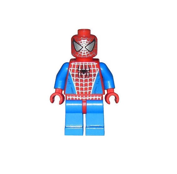 Lego MINIFIGURE Spider-man Super Hero Classic Version 1 From 2003 - Etsy