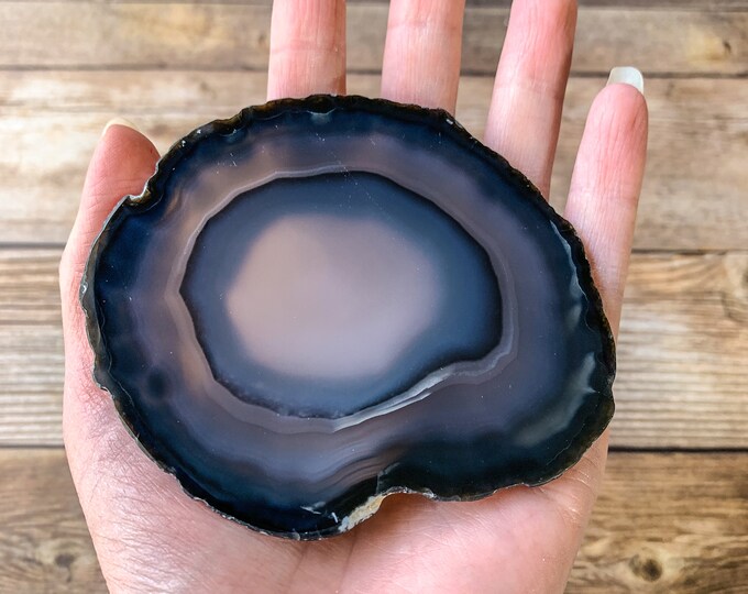 Natural Earth Tone Mineral Specimen Rocks and Crystals Natural Agate Slice Agate Slice Supply Natural Geode Slice