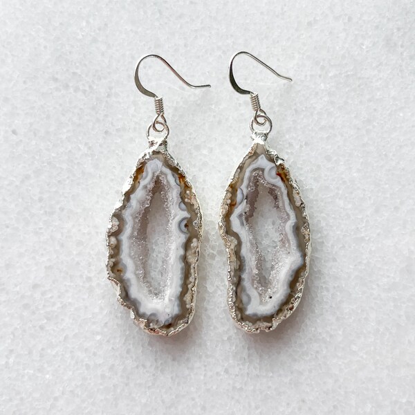 Geode Earrings - Etsy