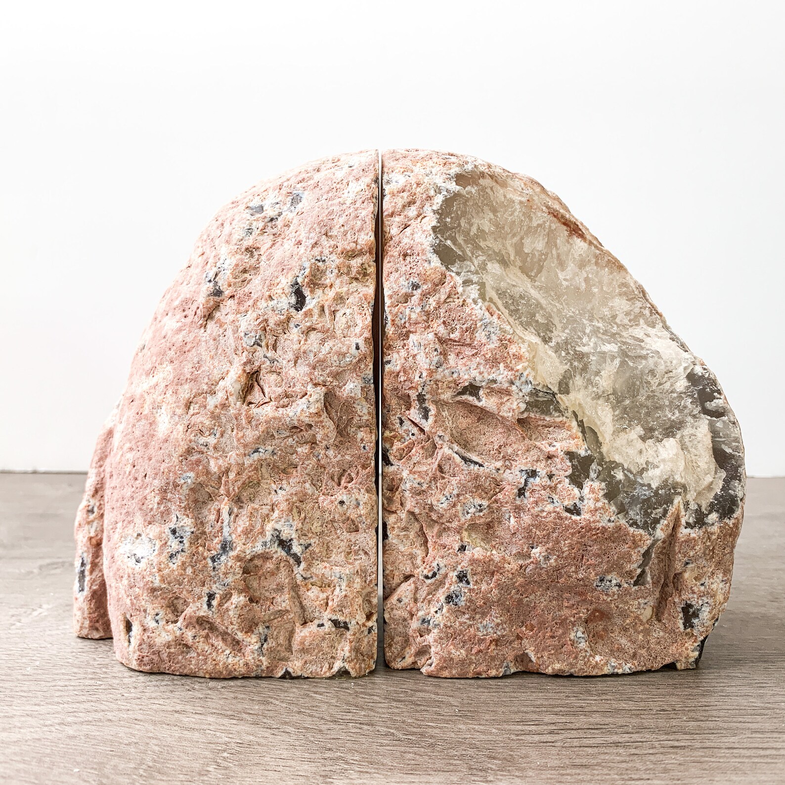 Large Agate Bookends Geode Bookends Natural Agate Book Ends Etsy