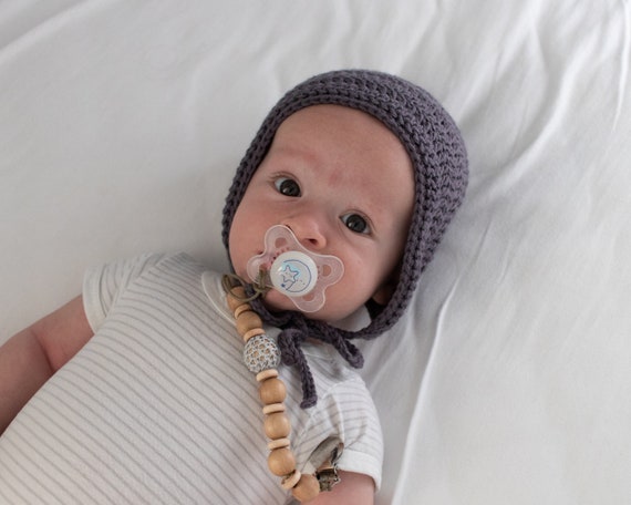 Classic Baby Hat -Black Classic Baby Hat -Black