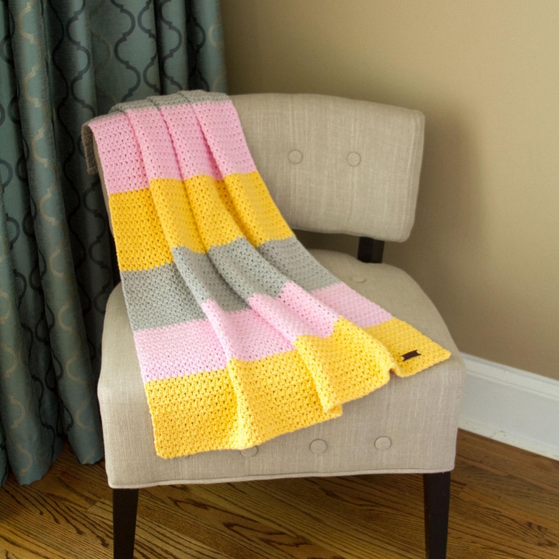 Crochet baby blanket Baby Blanket Hospital baby girl gift Etsy