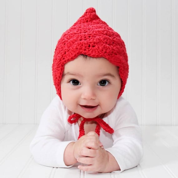 Baby Girl Bonnet Crochet Baby Bonnet Baby Girl Hat Crochet | Etsy