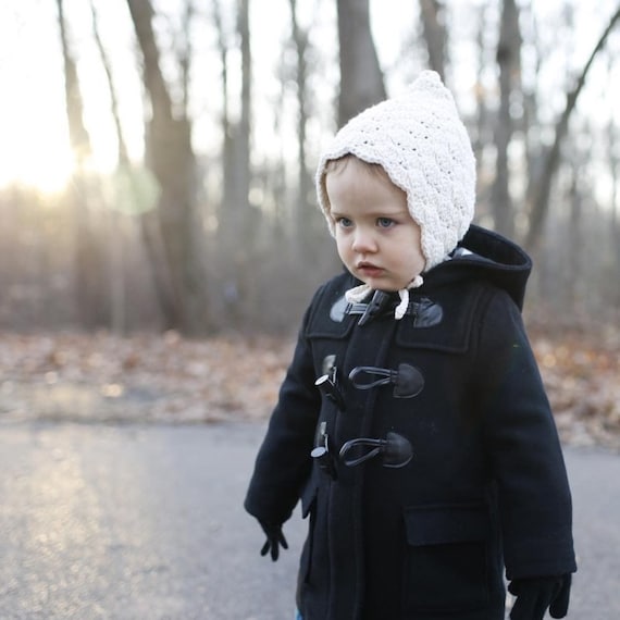 winter baby bonnet