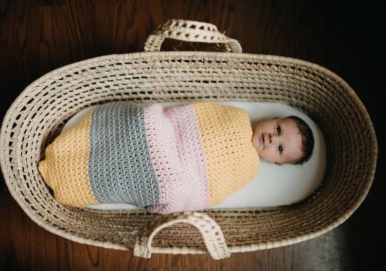 Crochet baby blanket Baby Blanket Hospital baby girl gift Etsy