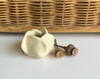 Handmade Flower Vase | Small Ceramic Bud Vase