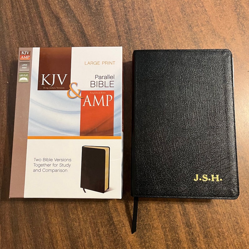 Amplified Classic 1987 KJV Parallel Large Print Bible Black Bonded amplified-classic-1987-kjv-parallel-large-print-bible-black-bonded