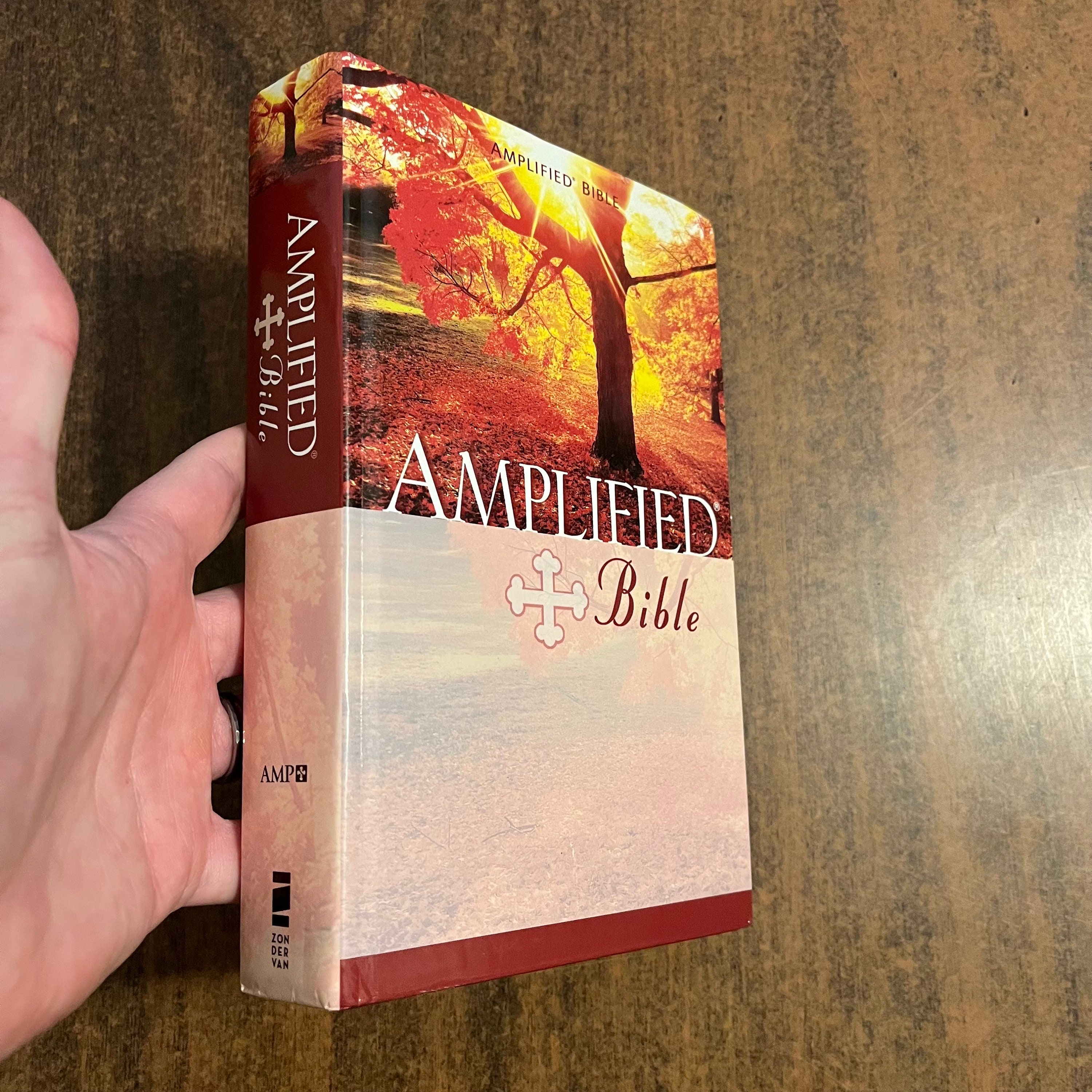 Amplified Classic 1987 Bible, Standard Size Hardcover out of print AMPC