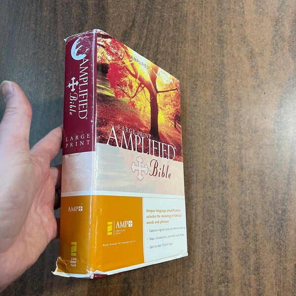 NKJV / Amplified Classic 1987 Large Print Parallel Bible - Foto 9