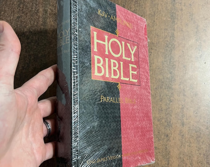 Sealed* Amplified Classic 1987 / KJV Parallel Bible - Hardcover - out of print AMPC