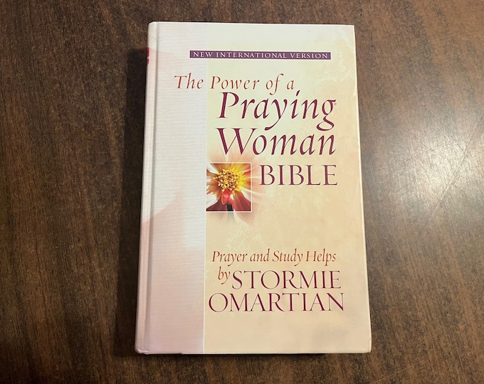 NIV 1984 Power of a Praying Woman Bible - Hardcover - Out of Print NIV