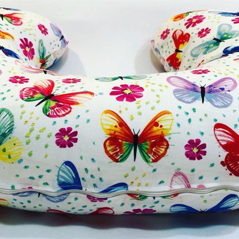 butterfly feeding pillow