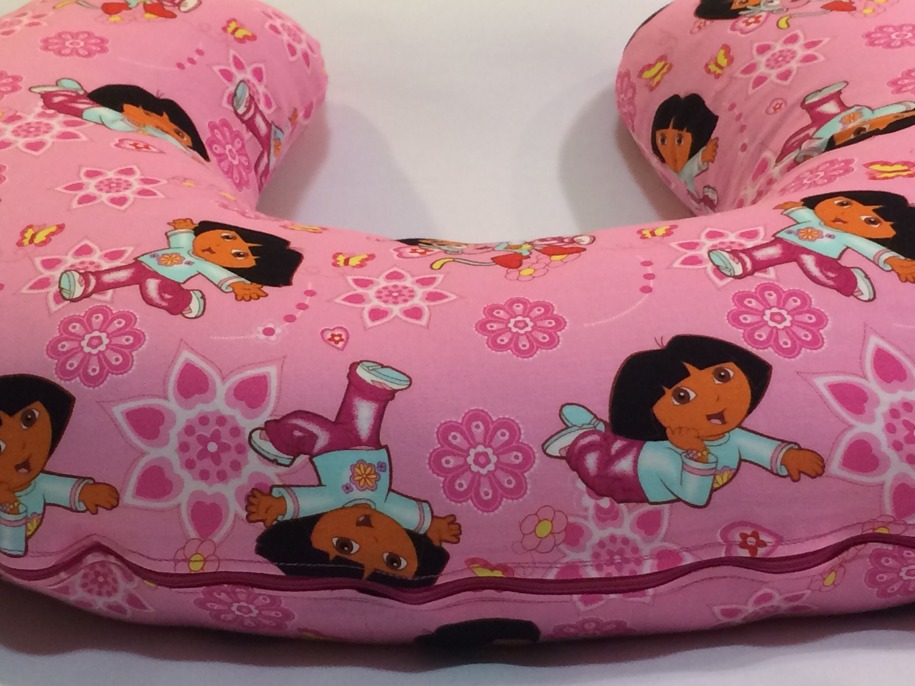Dora the Explorer Nursing Pillow Cover Breastfeeding Boppy Etsy