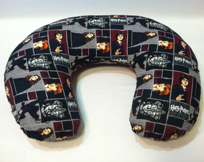 Harry Potter Nursing Pillow Cover, Boppy Cover, Breastfeeding, Hogwarts, Wizard, Harry Potter