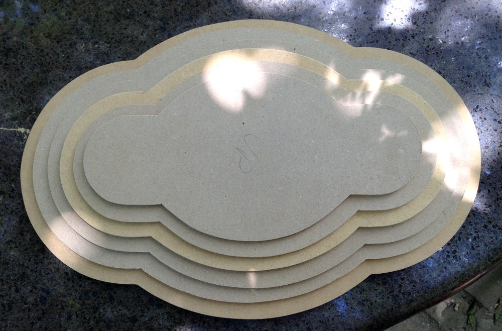 Double Ellipse drape mold Etsy