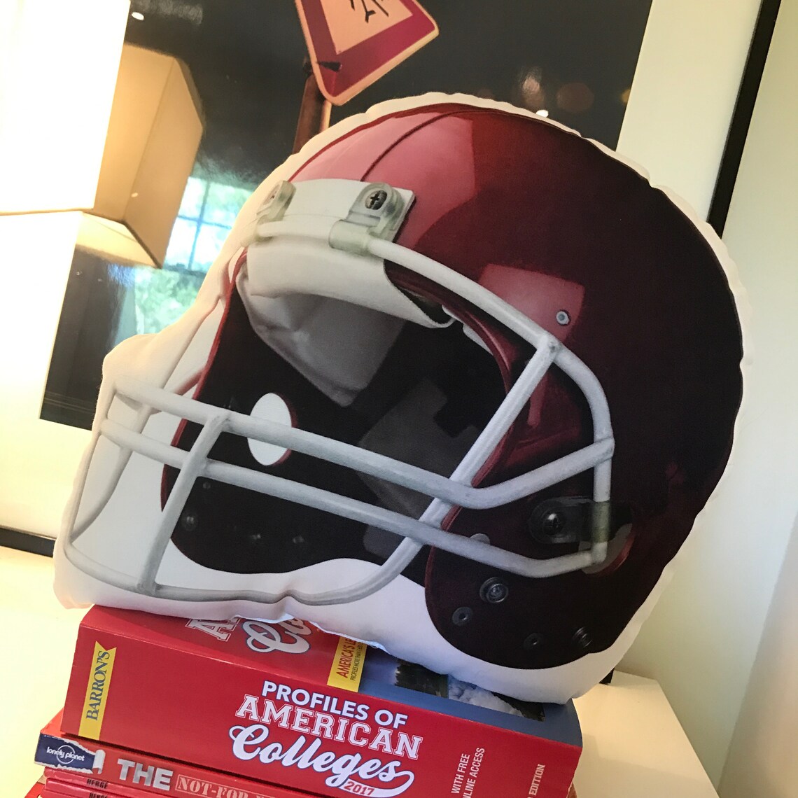 American Football-Helm Fußball-Helm-Kissen | Etsy