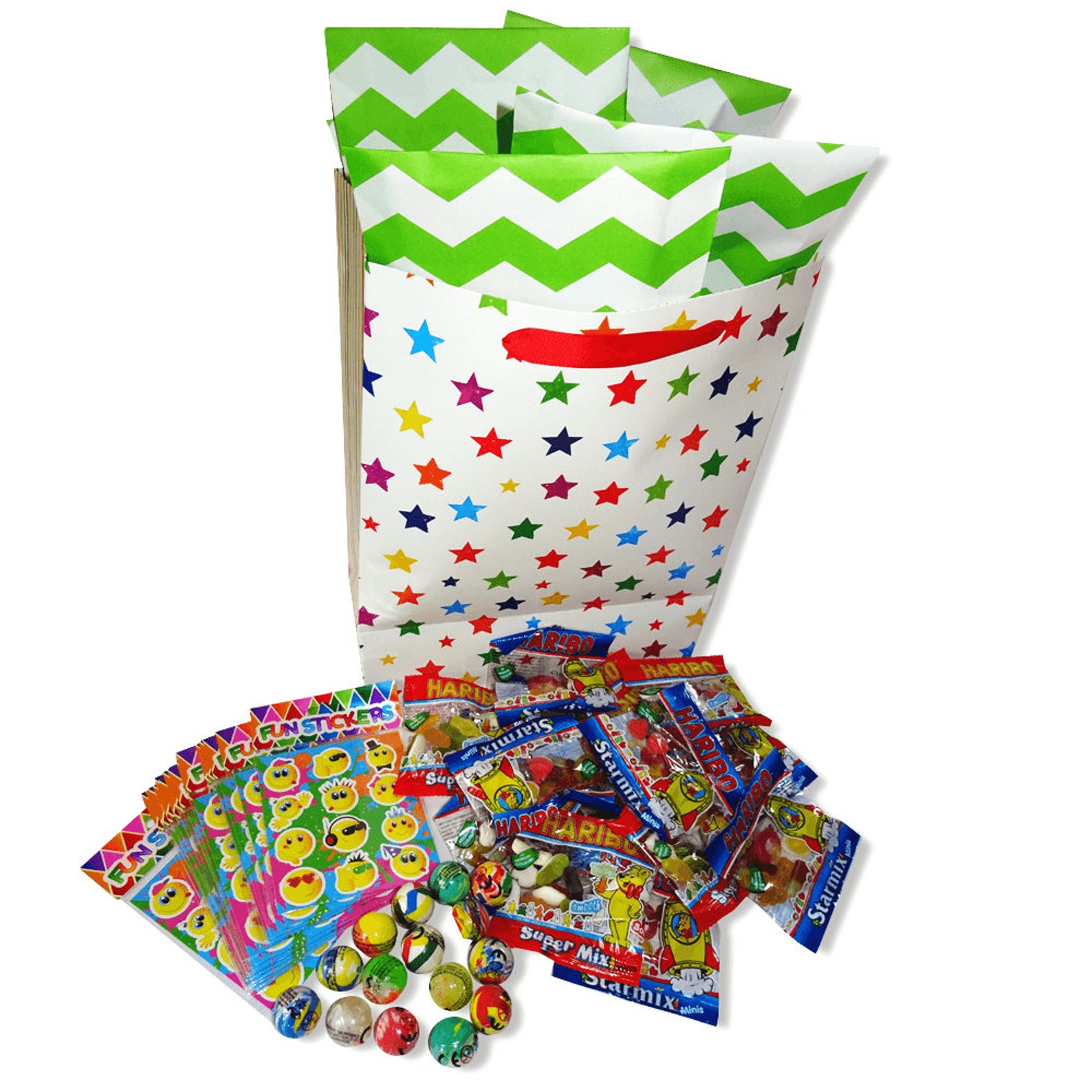 Pre Filled Party Bag Luxury Lucky Dip Prize Gift Bag Unisex Etsy