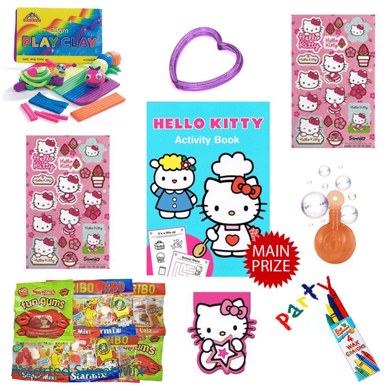 Hello Kitty Pass the Parcel Ready Made Party Game