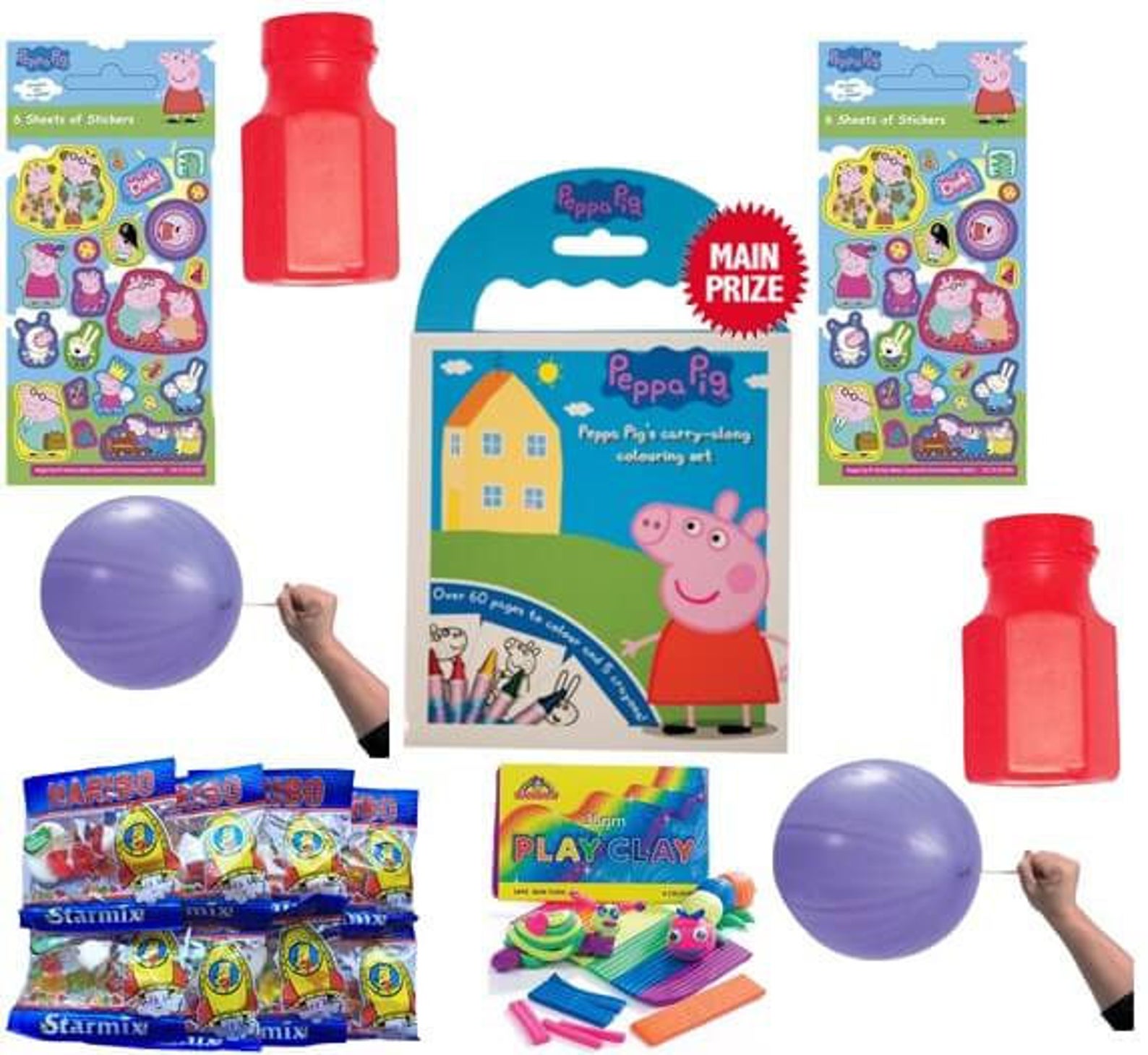 Pass the Parcel Ready Made Party Game Peppa Pig Etsy