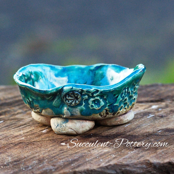 Trinket Bowl, Green Bowl, Jewelry Bowl, Ring Bowl, Mother's Day Gift, Mom Gift, Ring Holder, Change Holder, Gift, READY TO SHIP