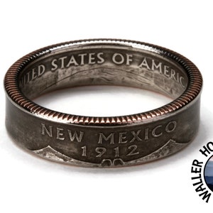 New Mexico State Quarter Ring
