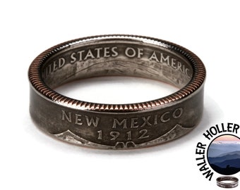 New Mexico State Quarter Ring