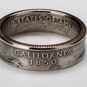 California State Quarter Ring