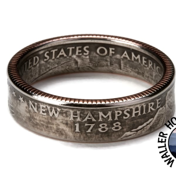 New Hampshire State Quarter Ring