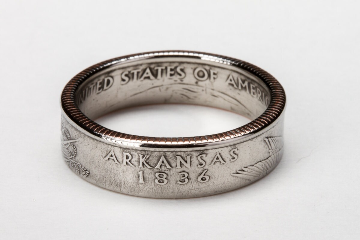 Arkansas State Quarter Ring Etsy