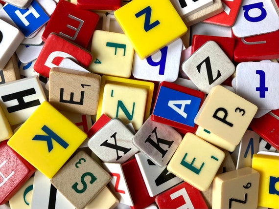 Bulk Scrabble Letters for Crafting 