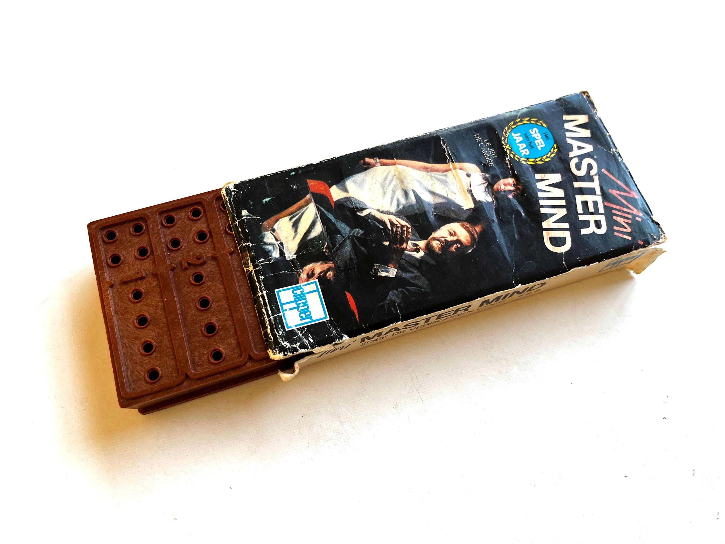 Vintage Mini Master Mind Travel Game, Mastermind Pocket Game