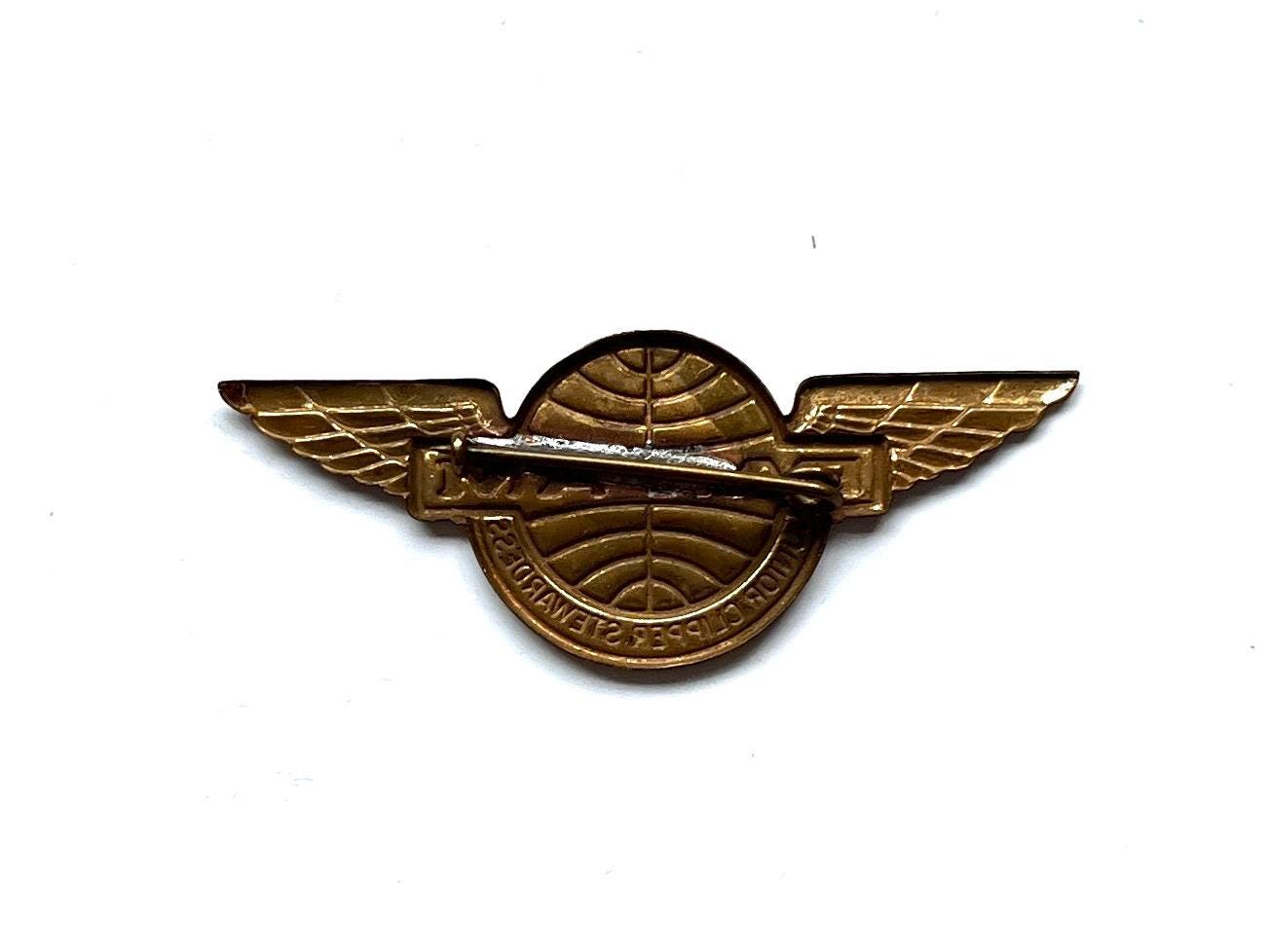 Vintage Pan Am Pin, Wings Badge - Junior Clipper Stewardess