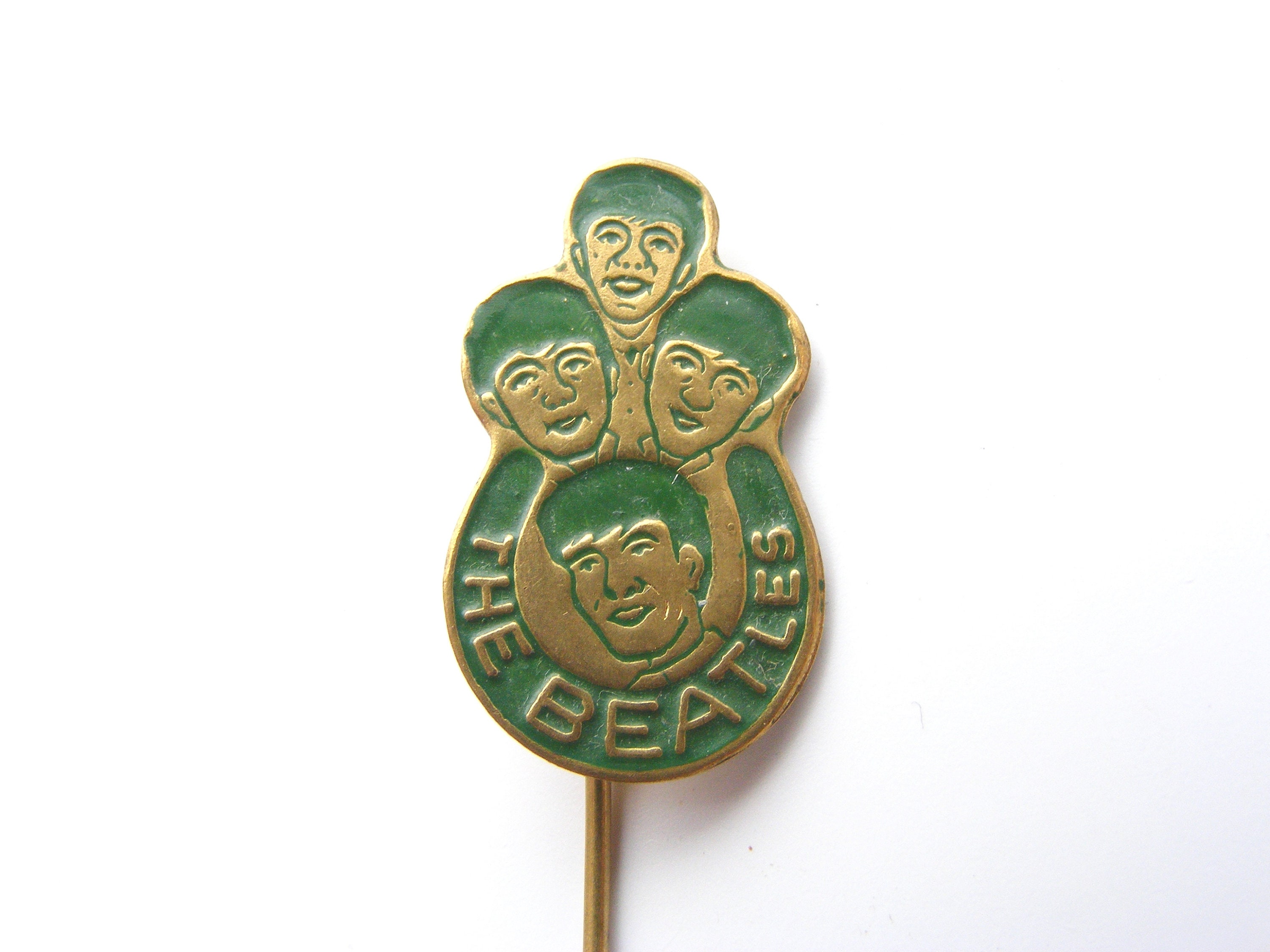 Beatles vintage stick pin black color 1960s The Beatles Etsy