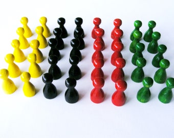 16 Stück Multi Colors Halma Game Pieces Spielteile 