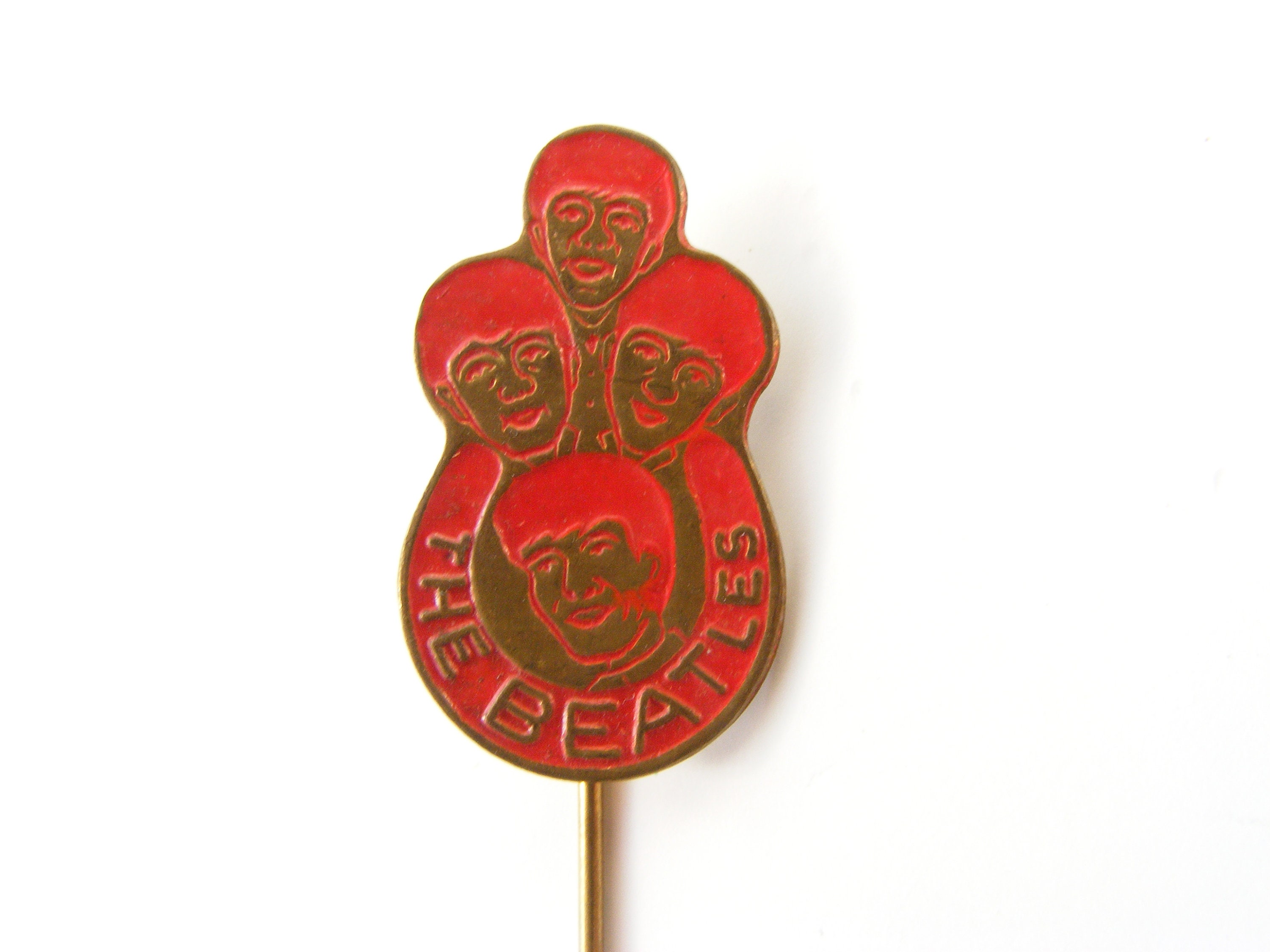 Beatles pin vintage stick pin The Beatles collectible Etsy
