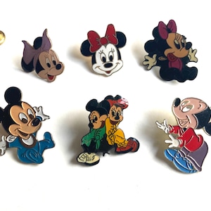 Vintage Disney Babies pin, Mickey and Minnie Mouse pin, Disney jewelry, backpack pin, Disney gift