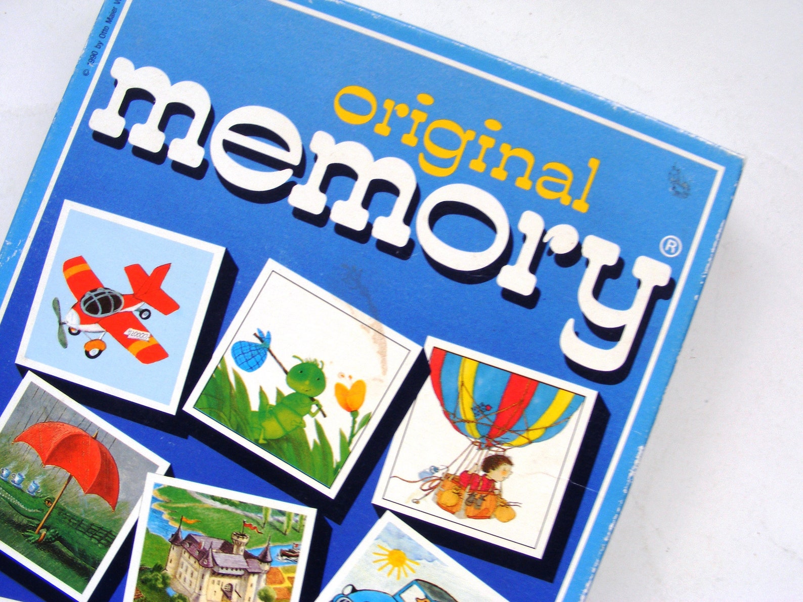 Vintage Ravensburger Original Memory Game 1990s retro card Etsy