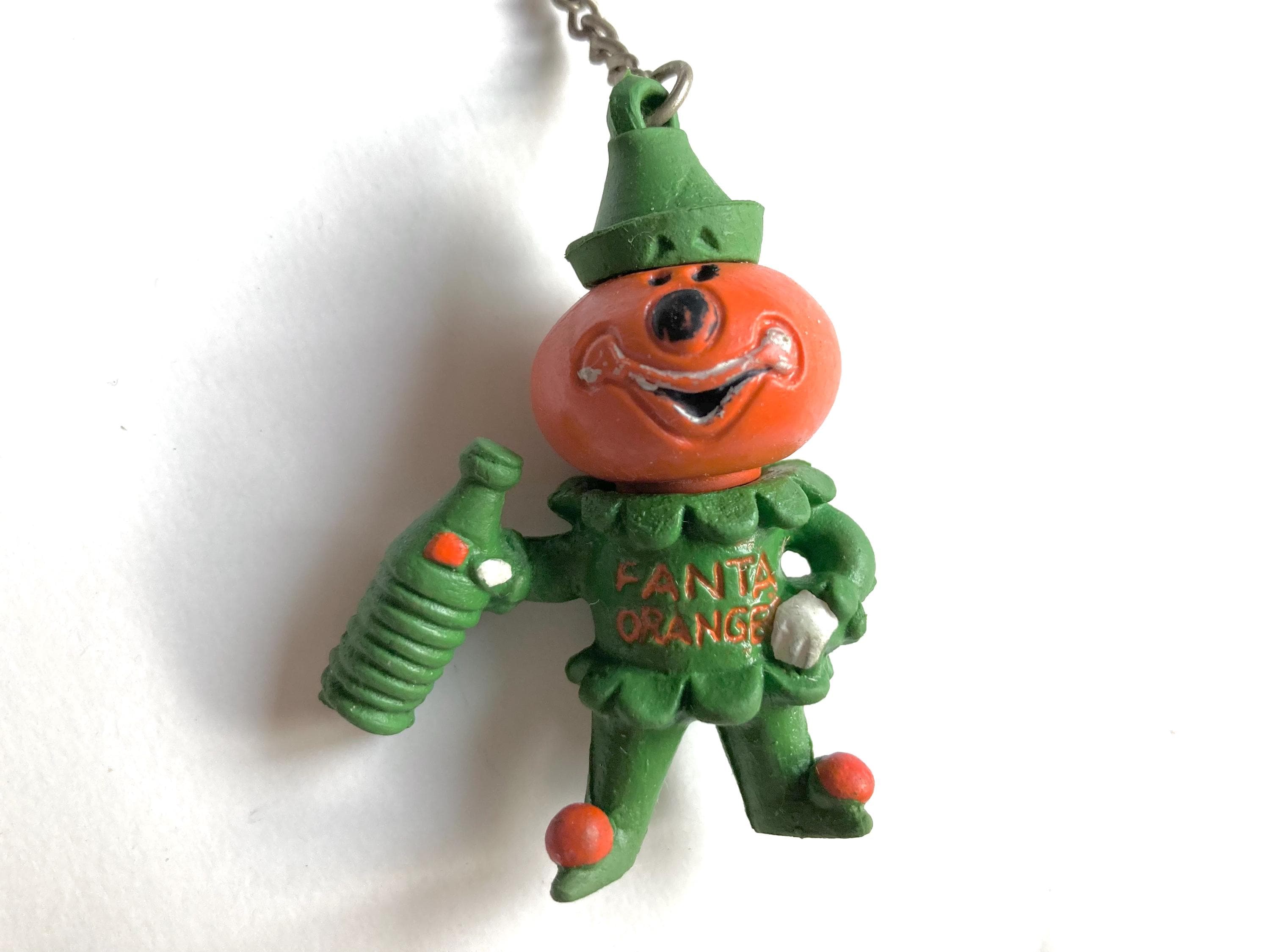 Vintage Fanta Keychain, Fanta Orange Gift, Coca Cola Company