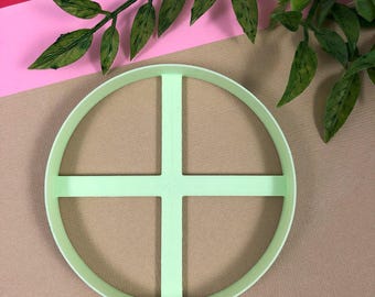 Polymer Clay CUTTER Round Circles in Several Sizes Trinket Ring Dish Clocks Coasters Large Clay Cutter Sharp Top Edge PLA Clay Tools Cutter