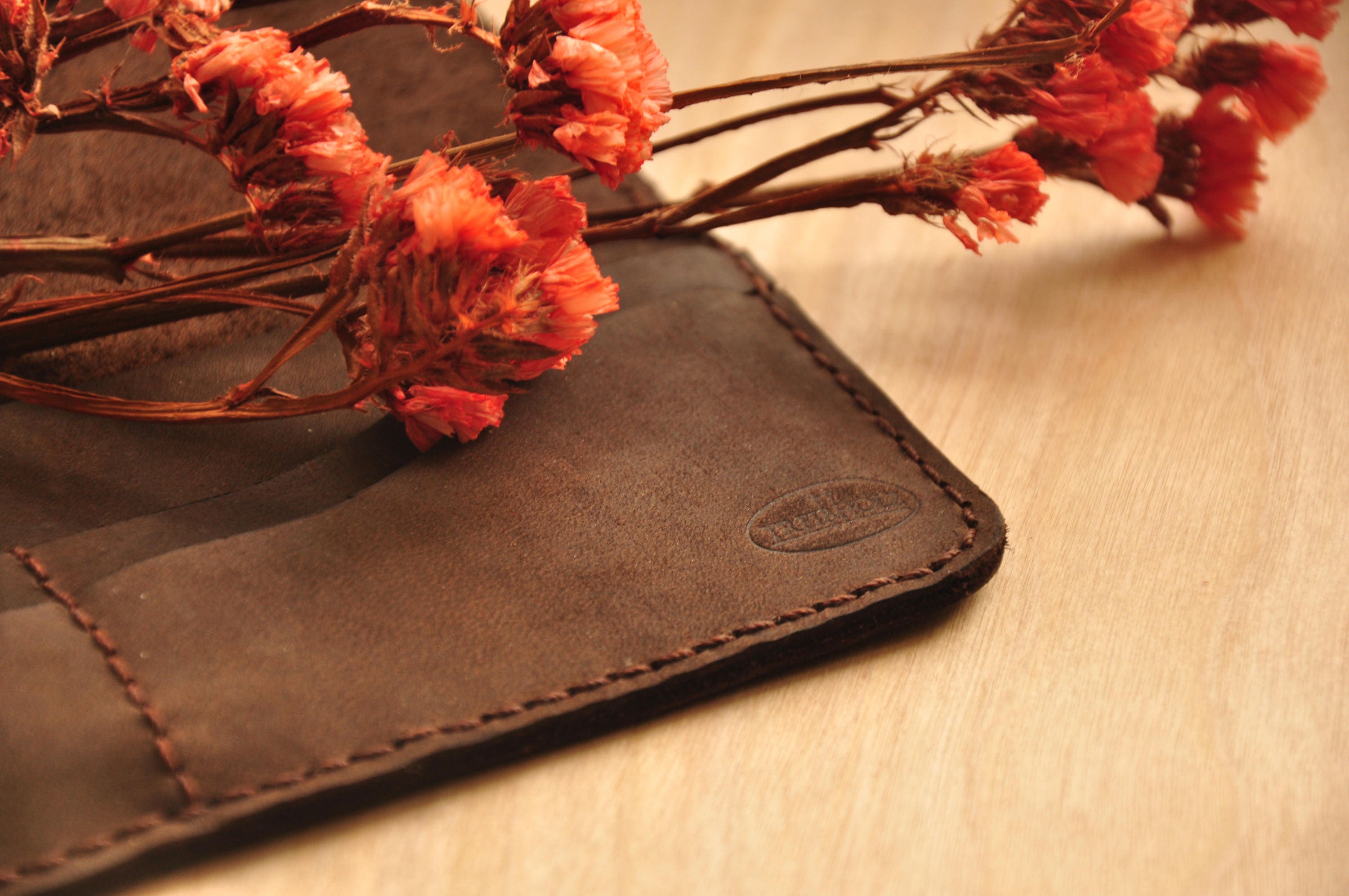 Brown Leather Passport & Boarding Pass Holder Passport Case Etsy