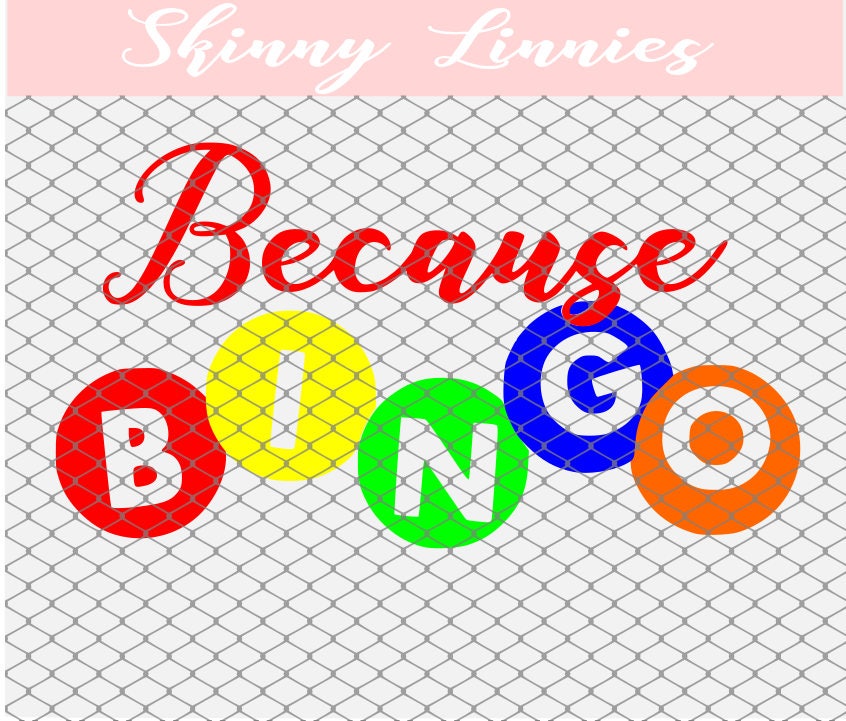 Bingo Svg For Cricut