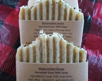 Horsetail Goat Milk Soap