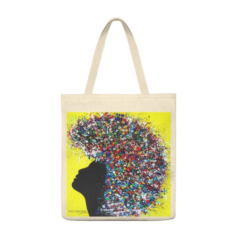 Canvas tote bag by Itay Magen